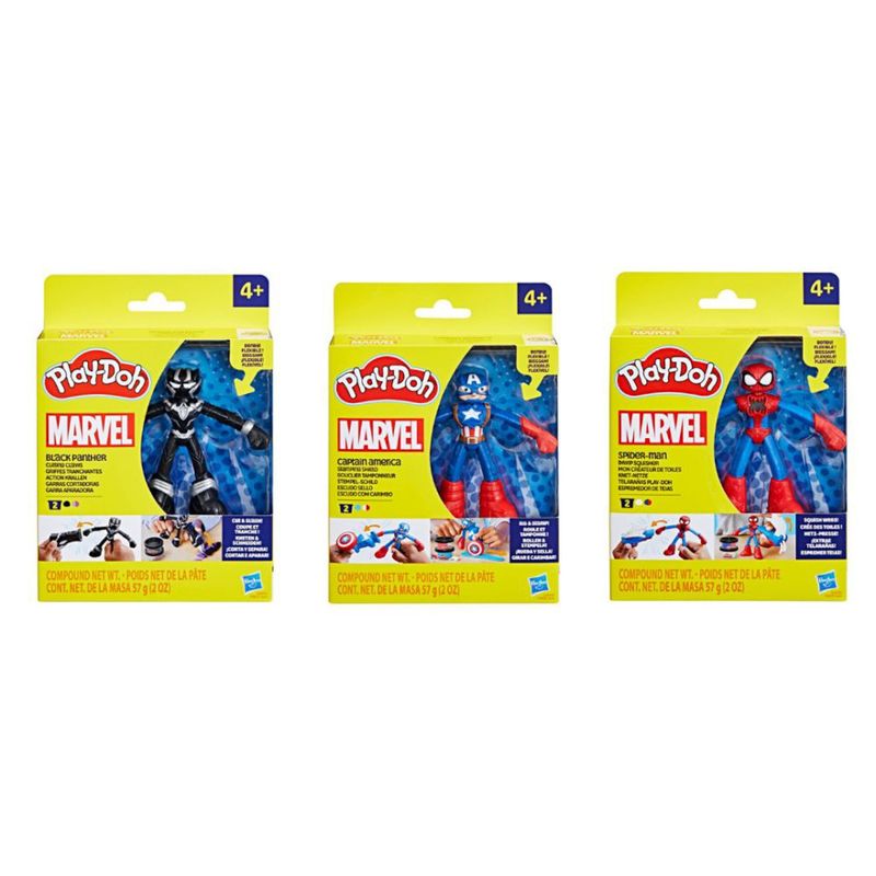 PLAY DOH - Masas y Plastilinas Marvel Héroe Surtido Play Doh