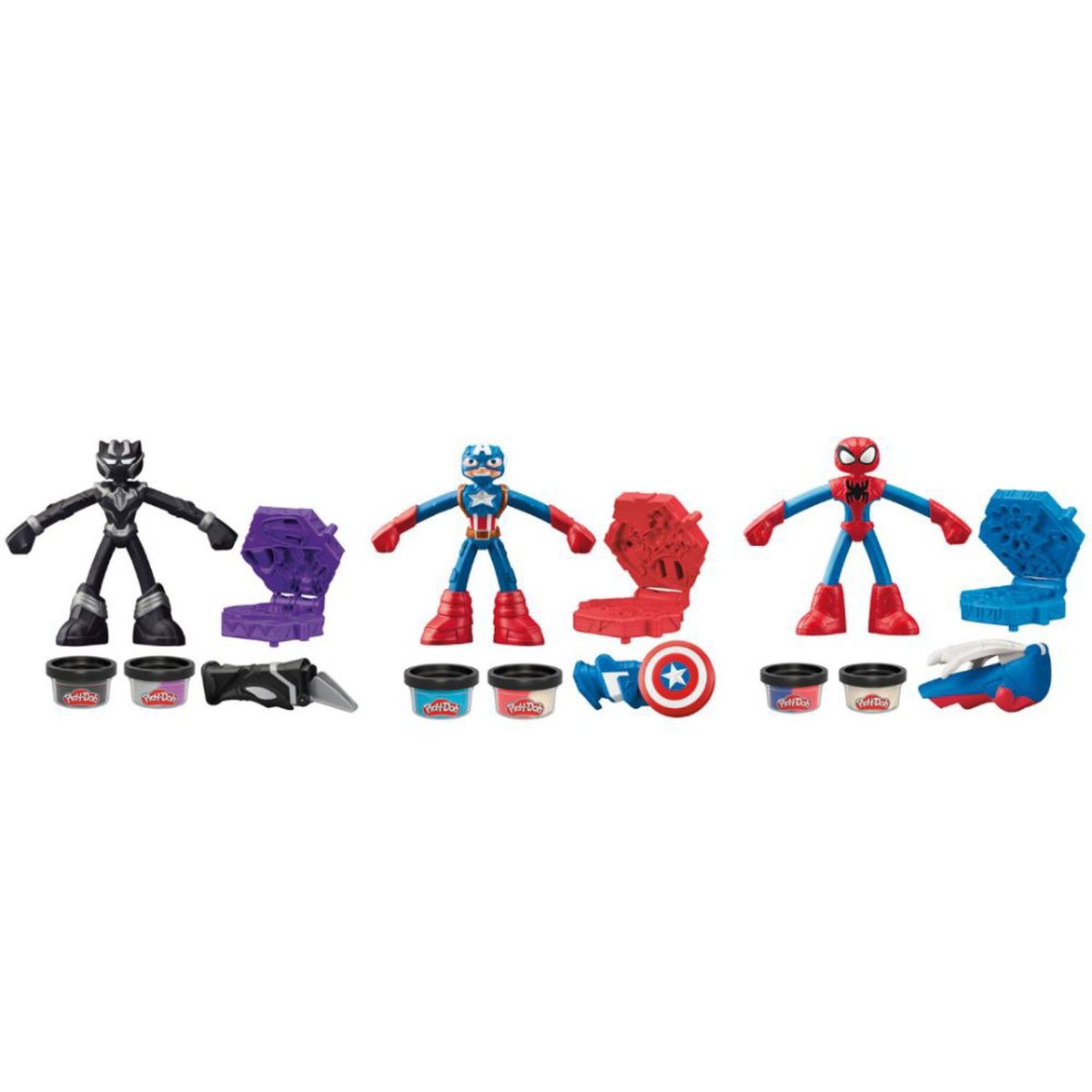 PLAY DOH - Masas y Plastilinas Marvel Héroe Surtido Play Doh