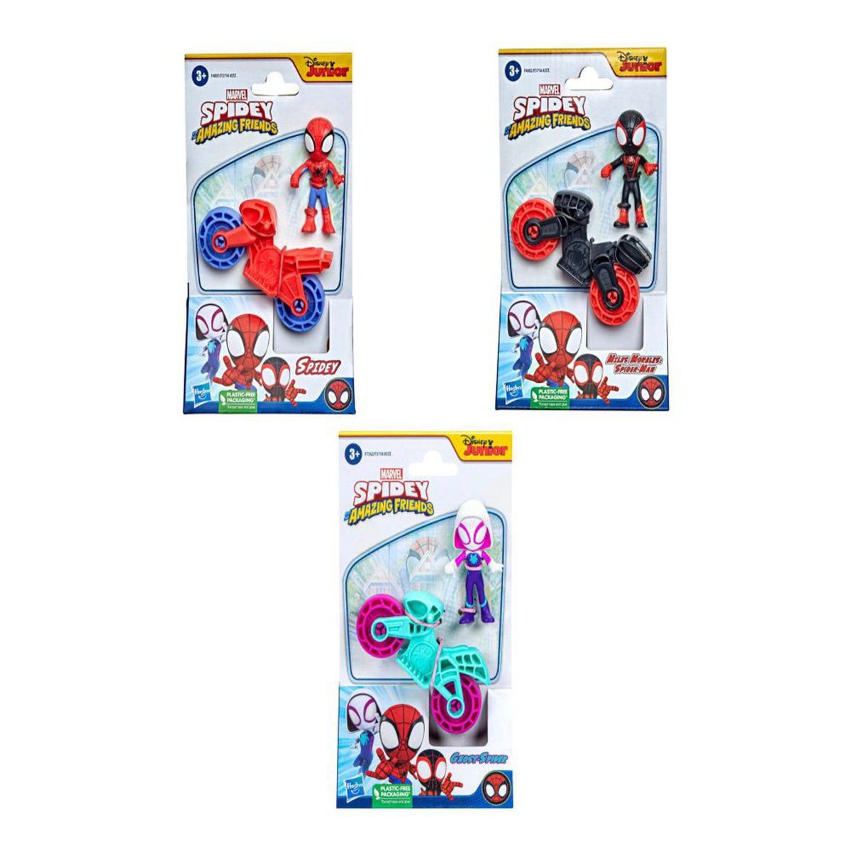 MARVEL - Figura de Acción Surtido Spidey & His Amazing Friends