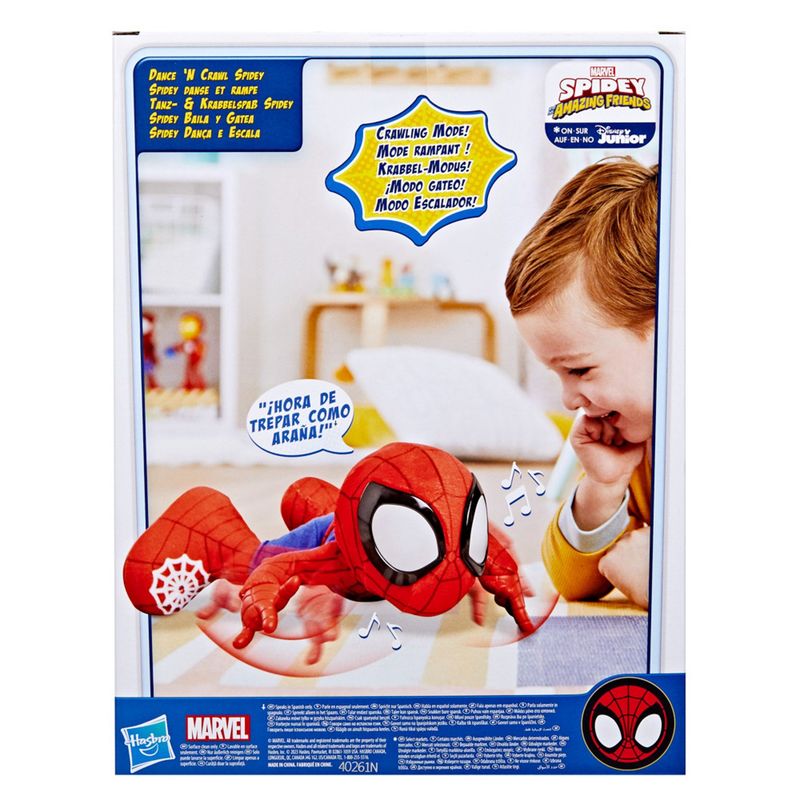 MARVEL Peluche Spiderman Baila Y Gatea Spidey His Amazing
