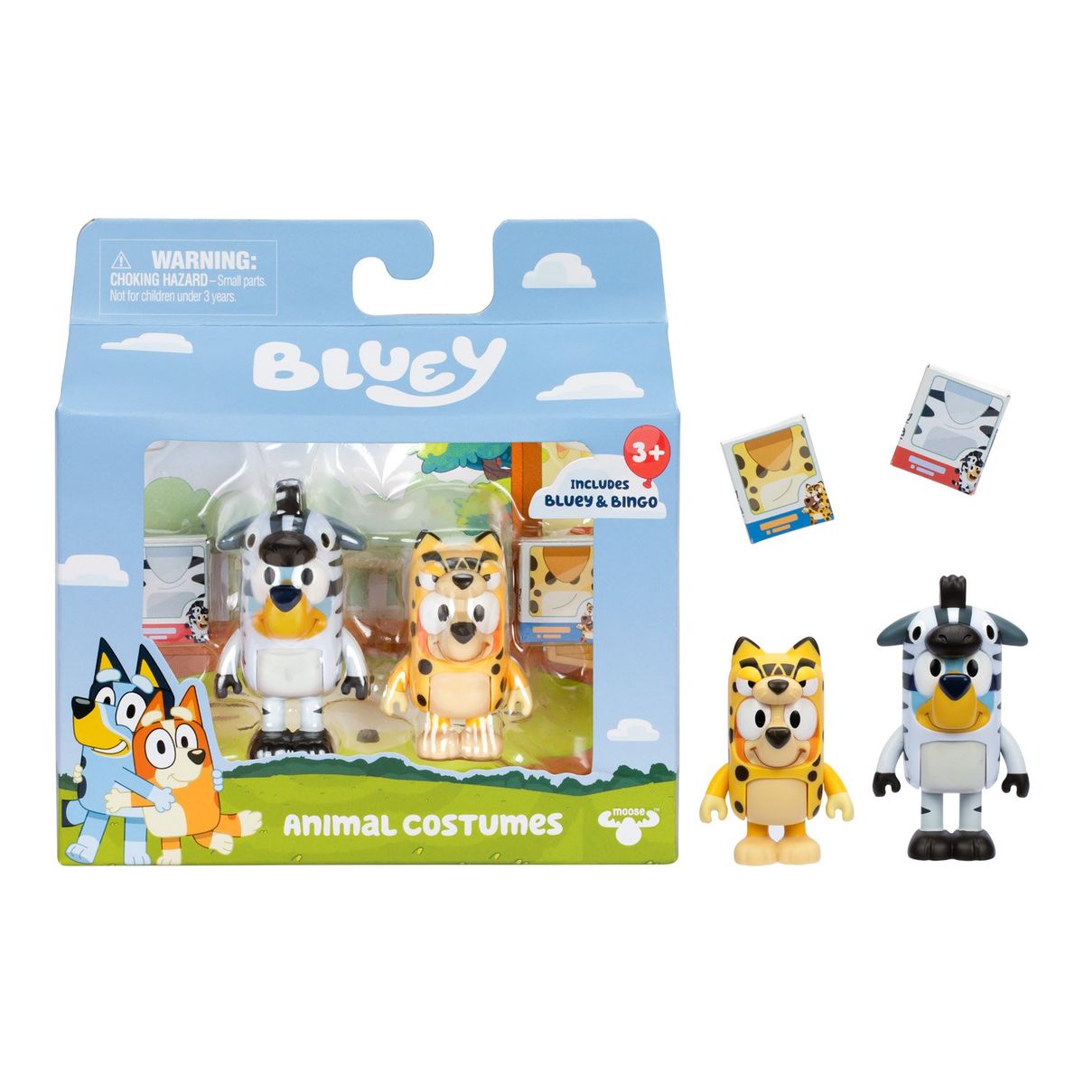 BLUEY - Pack 2 Figuras Personajes Bluey
