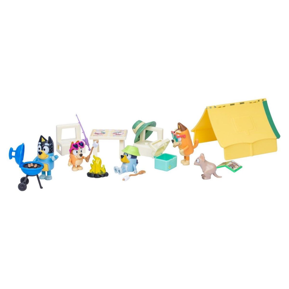 BLUEY - Playset Campamento Bluey