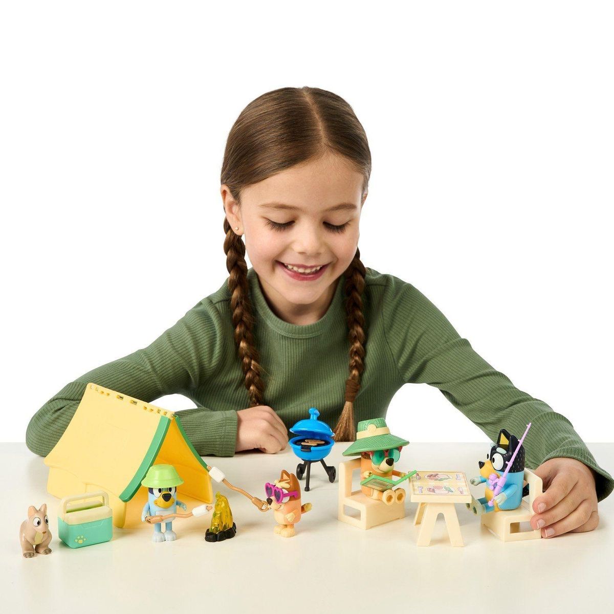 BLUEY - Playset Campamento Bluey