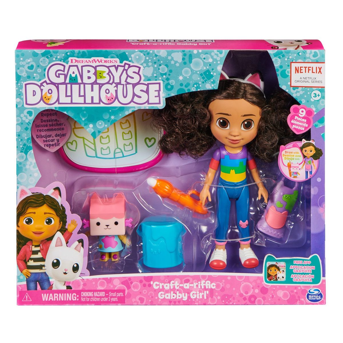 LA CASA DE GABBY - Muñeca Con Accesorios La Casa De Gabby