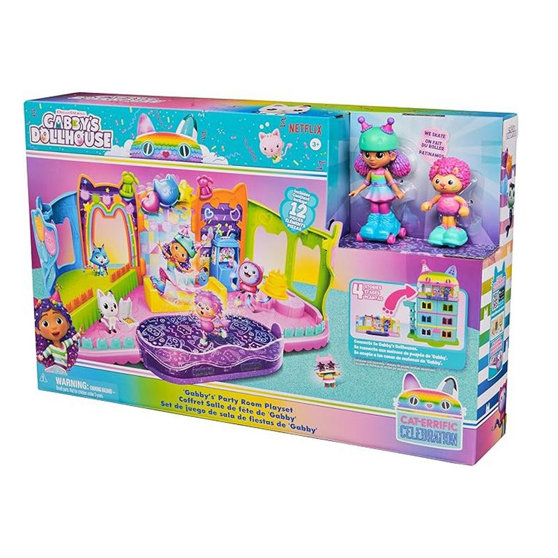 LA CASA DE GABBY - Party Room Playset  La Casa De Gabby