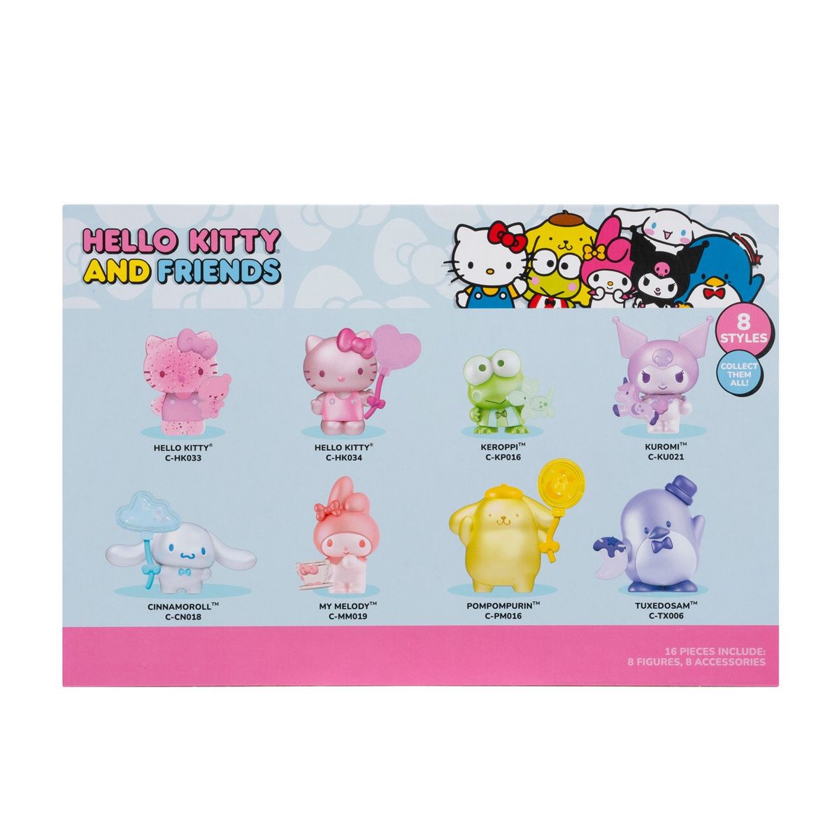 HELLO KITTY - Pack De 8 Figuras Hello Kitty