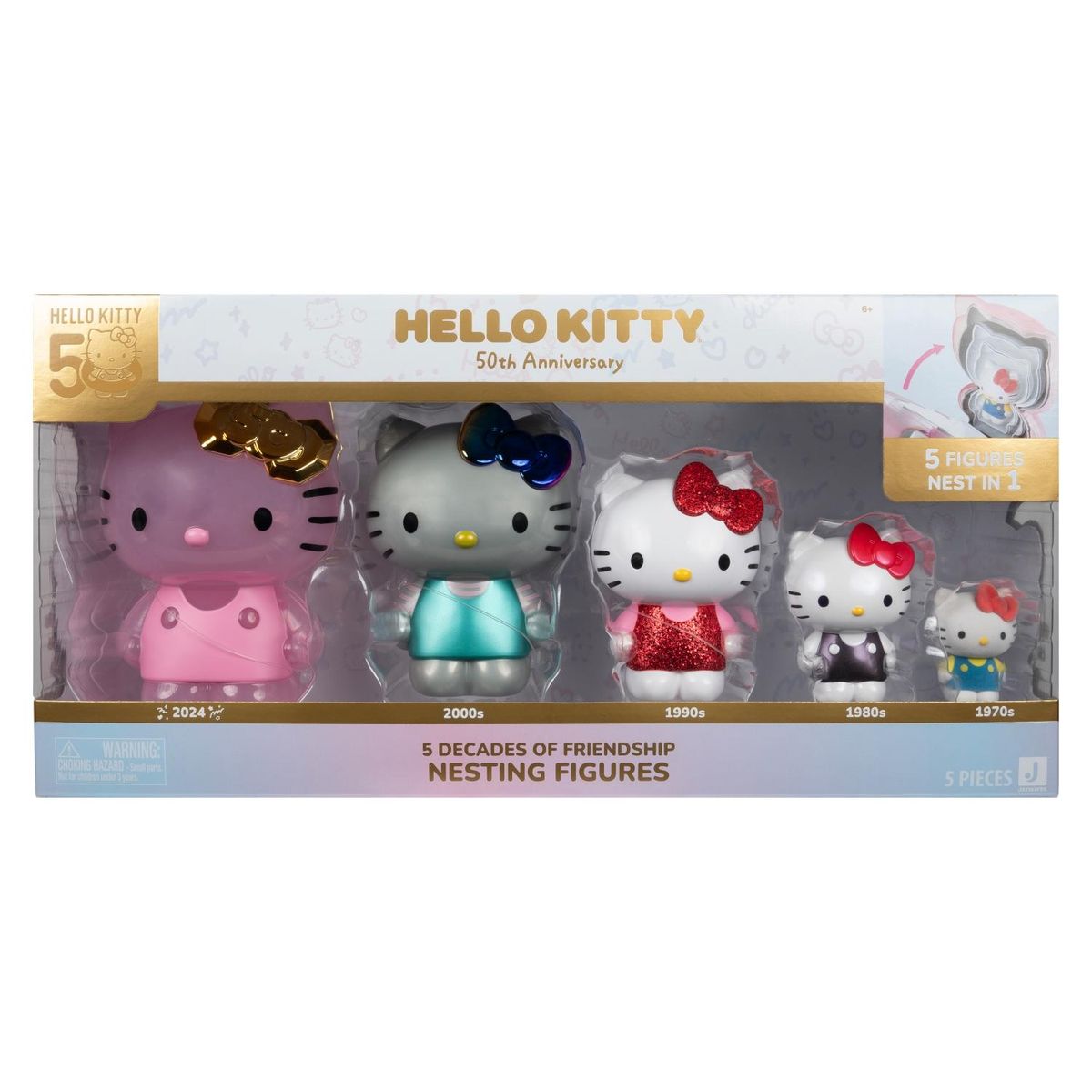 HELLO KITTY - Pack De 5 Figuras 50 Aniver. Hello Kitty