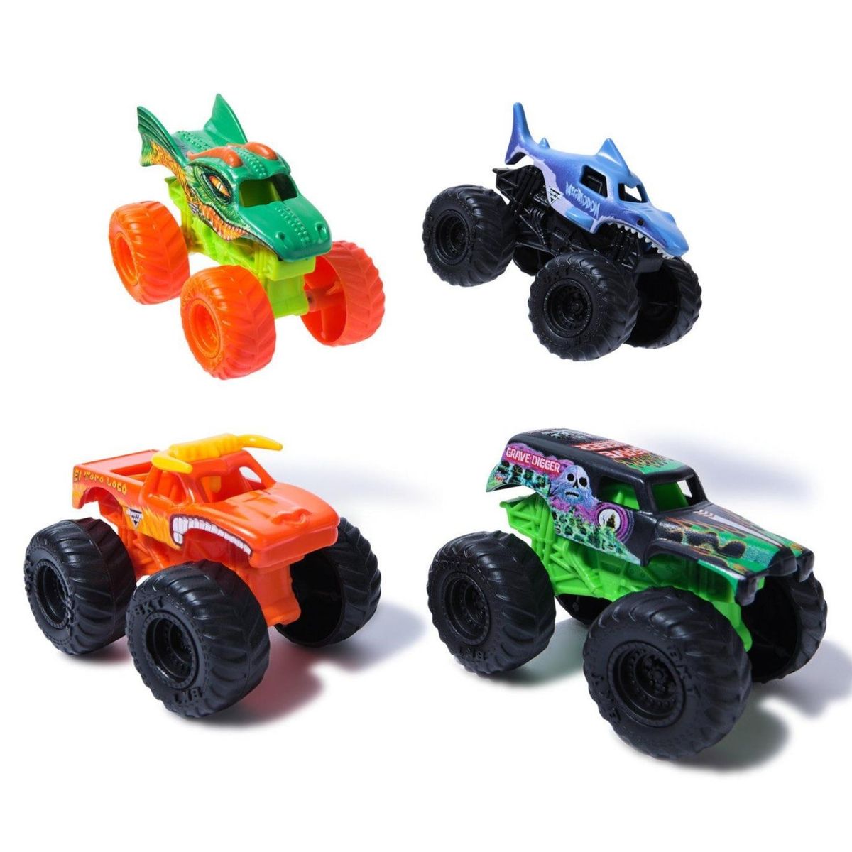 MONSTER JAM - Set Autos 1:72 (Contiene Producto Al Azar Del Surtido) Monster Jam