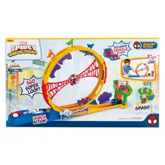 MARVEL - Pista Super Loop Con Vehículo Spidey And His Amazing Friends