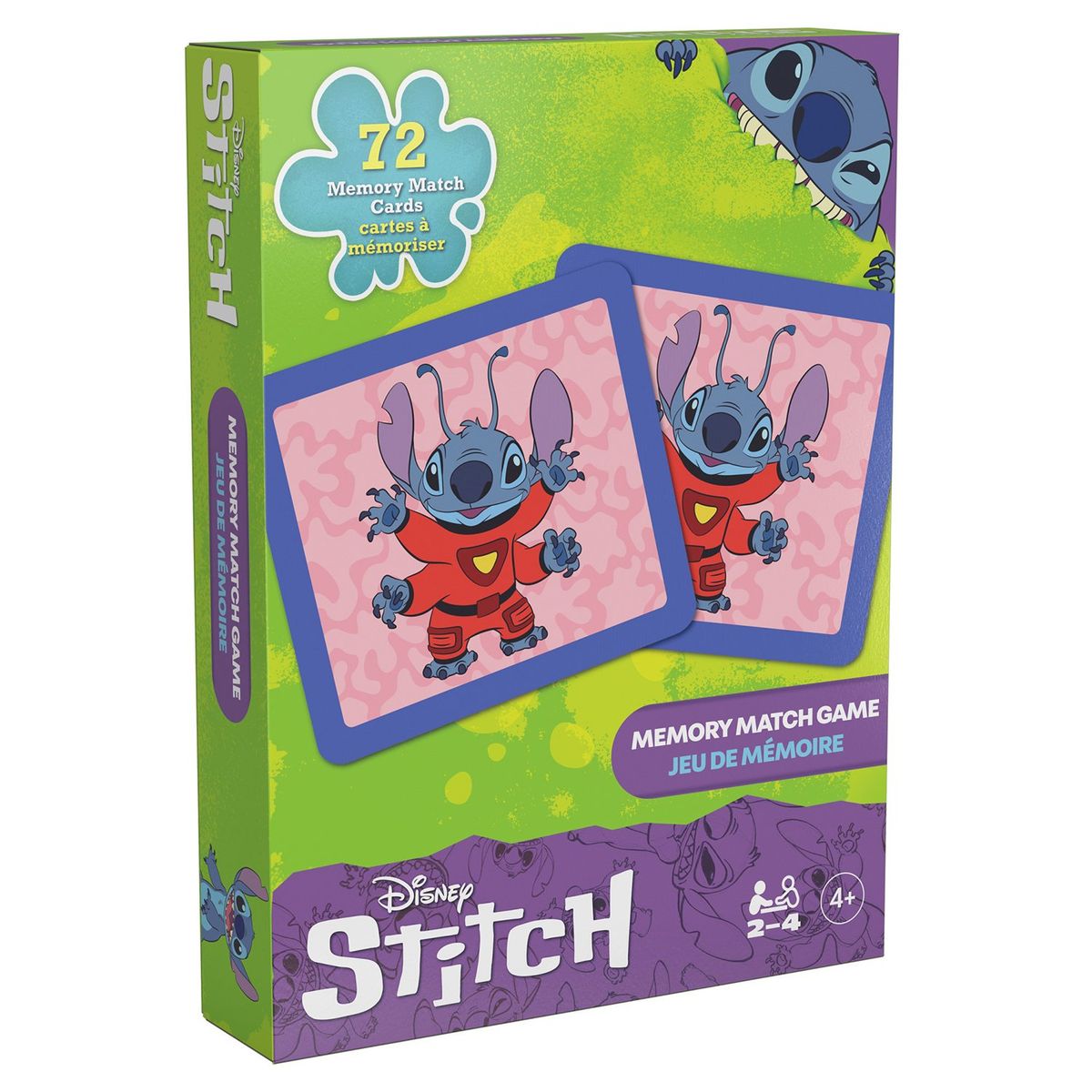 SPIN GAMES - Juego de Mesa Memory Match Stitch Spin Games