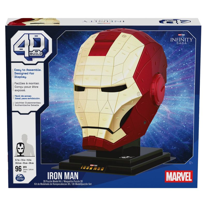 SPIN GAMES - Puzzle 3D Marvel Iron Man 96 Pcs. Spin Games