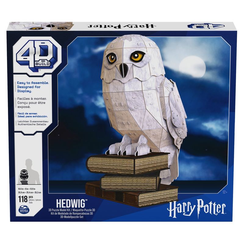 SPIN GAMES - Puzzle 3D Buho Harry Potter 118 Pcs Spin Games