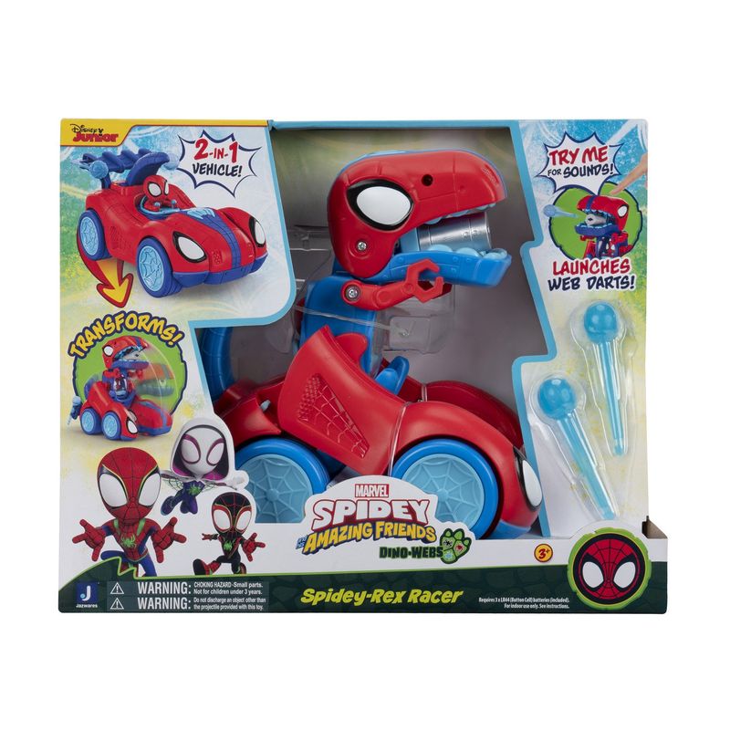MARVEL - Vehiculo Rex Racer Spidey And His Amazing Marvel