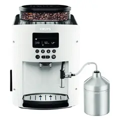 KRUPS - Cafetera Espresso Full Auto Display Blanca + Lechero
