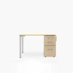 FORM DESIGN - Escritorio Neo 3 Cajones Natural/Blanco