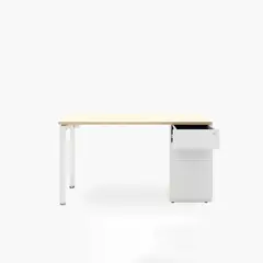 FORM DESIGN - Escritorio Neo 3 Cajones Natural/Blanco