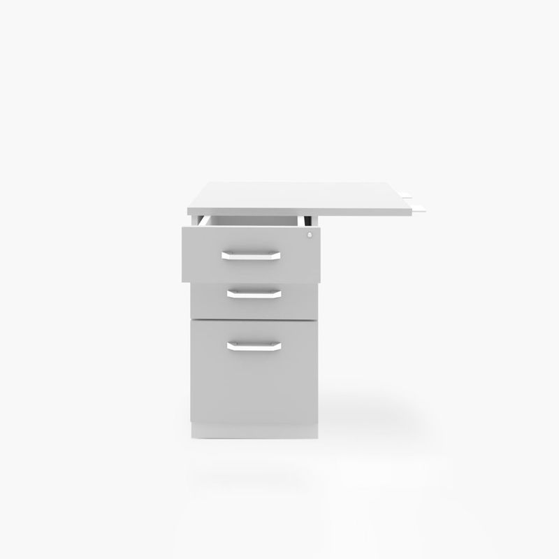 FORM DESIGN - Escritorio Neo 3 Cajones Blanco Form Design