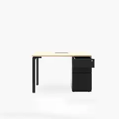 FORM DESIGN - Escritorio Neo 3 Cajones Natural/Negro