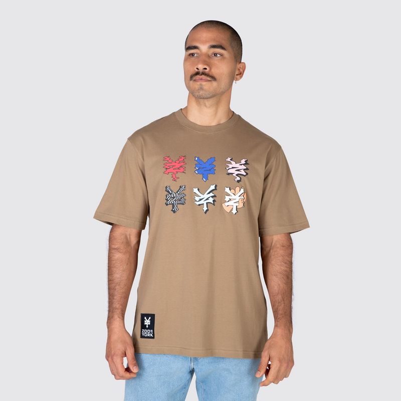 ZOO YORK - Polera Manga Corta Algodón Hombre Zoo York