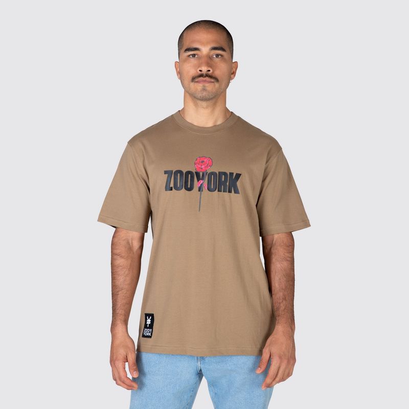 ZOO YORK - Polera Manga Corta Algodón Hombre Zoo York