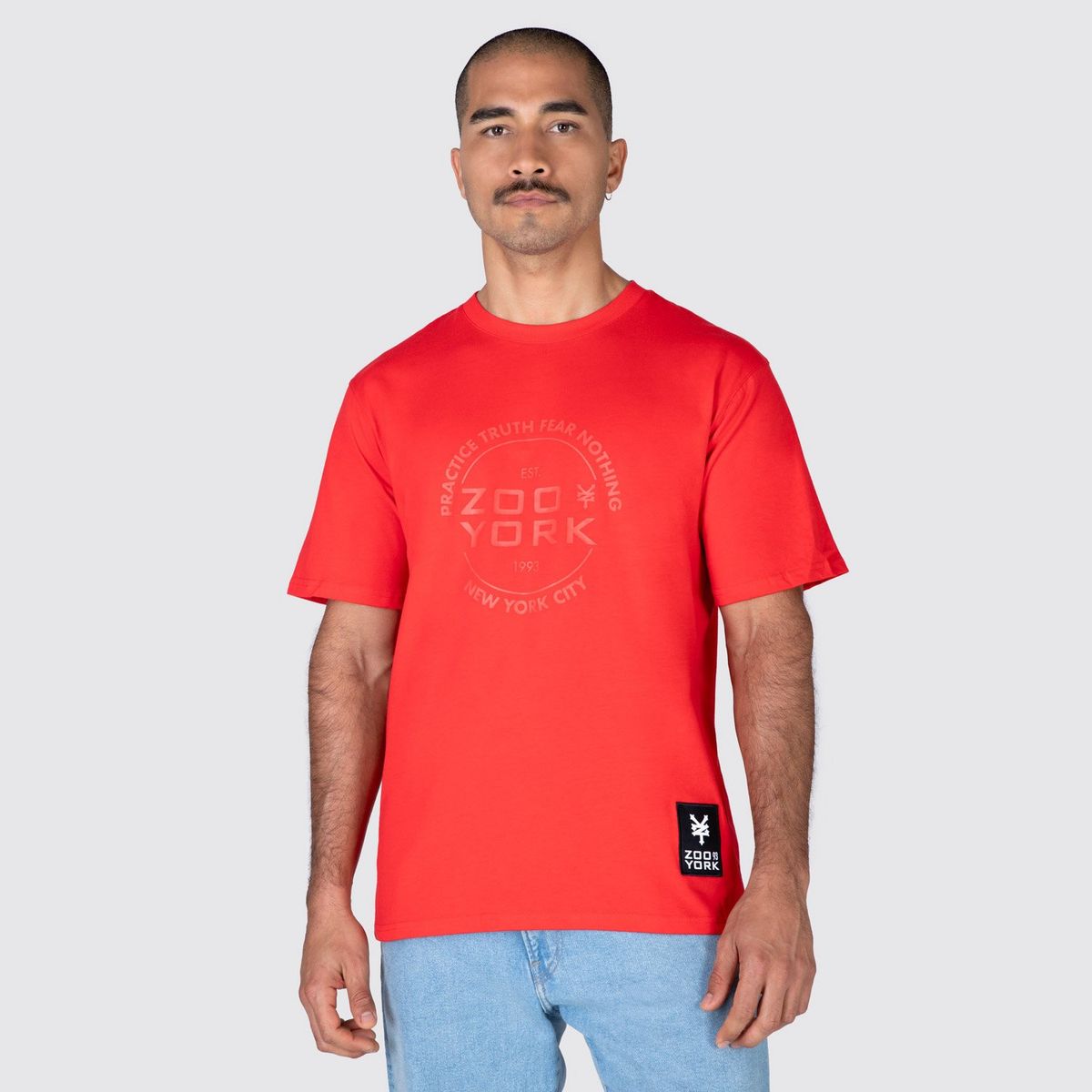 ZOO YORK - Polera Manga Corta Algodón Hombre Zoo York