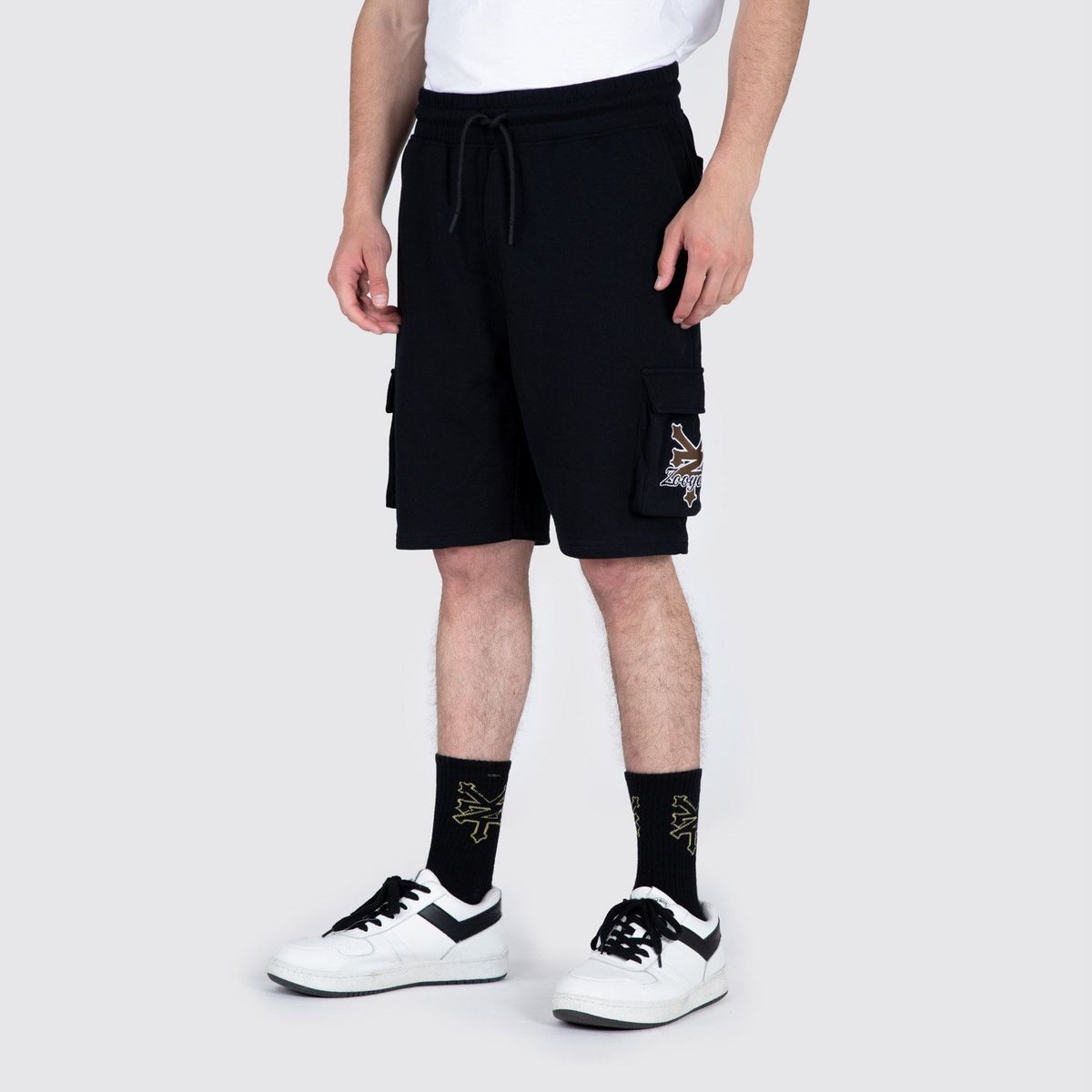 ZOO YORK - Short de Buzo Casual Algodón Hombre Zoo York