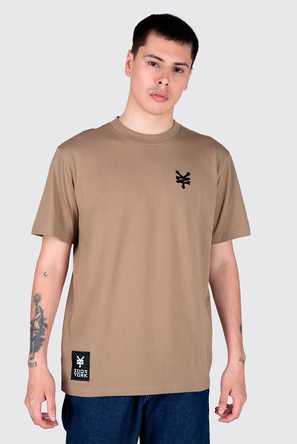 ZOO YORK - Polera Manga Corta Algodón Hombre Zoo York