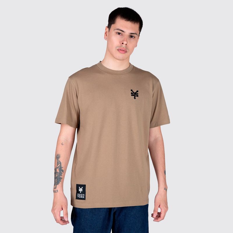ZOO YORK - Polera Manga Corta Algodón Hombre Zoo York