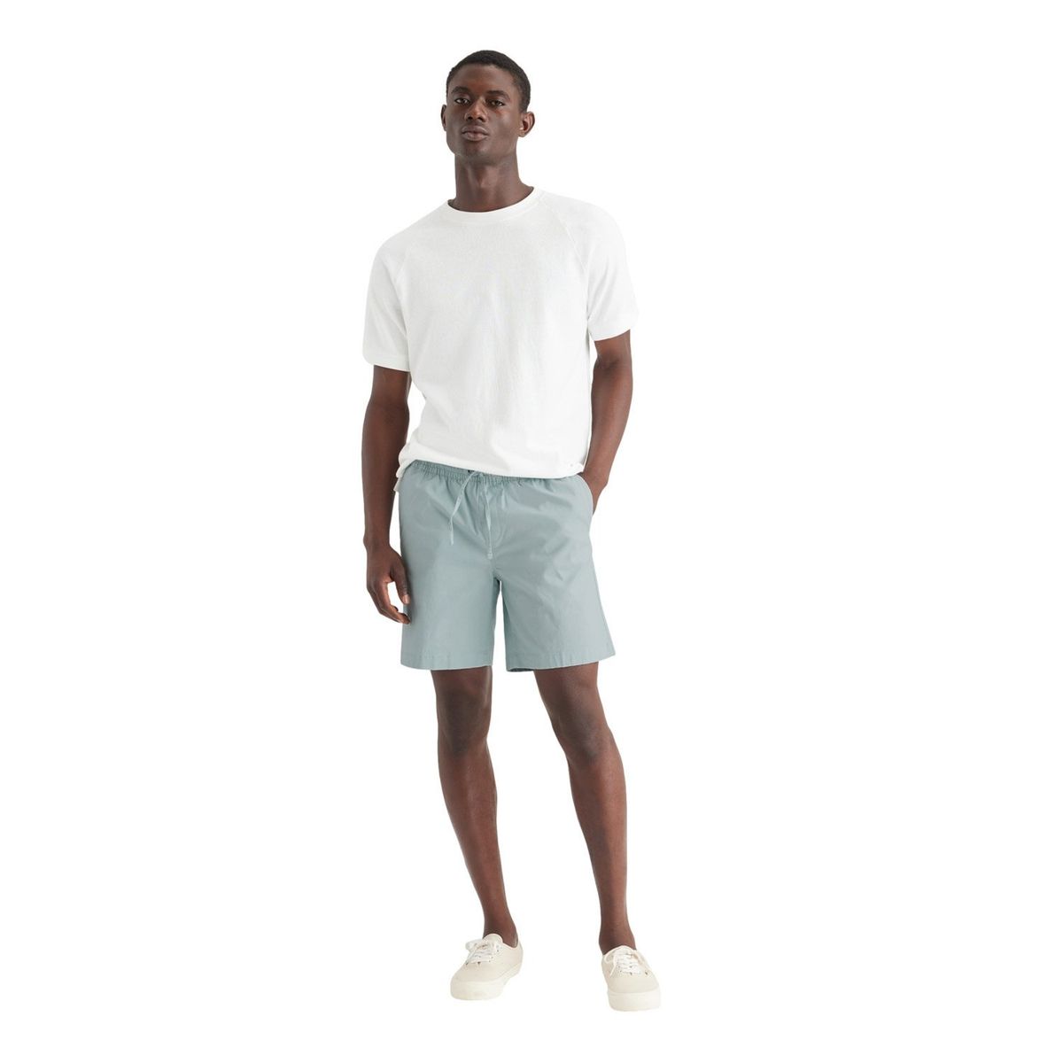 DOCKERS - Bermuda Casual Algodón Básico Hombre Dockers