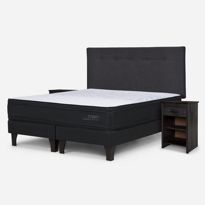 Imagen 2 del producto Cama Europea Tempo Plus King + Set Muebles New Bennet