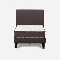 Cama Europea Ergo T 1.5 Plazas + Respaldo Lucio