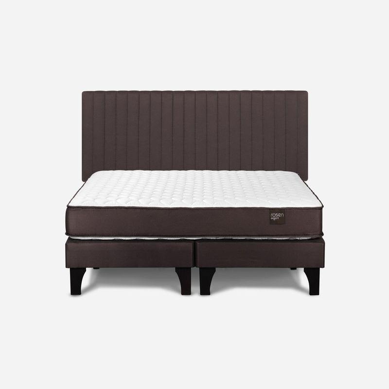 ROSEN - Cama Europea Ergo T 2 Plazas + Respaldo Lucio Rosen