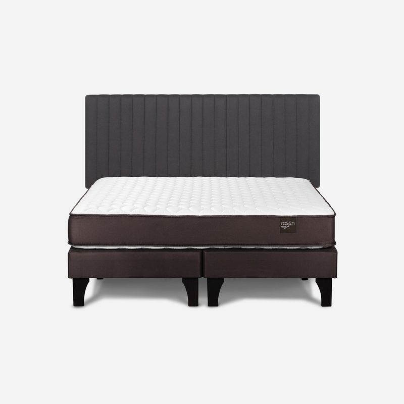ROSEN - Cama Europea Ergo T 2 Plazas + Respaldo Lucio Rosen