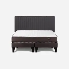 ROSEN - Cama Europea Ergo T 2 Plazas + Respaldo Lucio