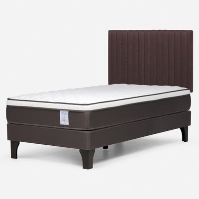 Imagen 2 del producto Cama Europea New Style 4 1.5 Plazas + Respaldo Lucio