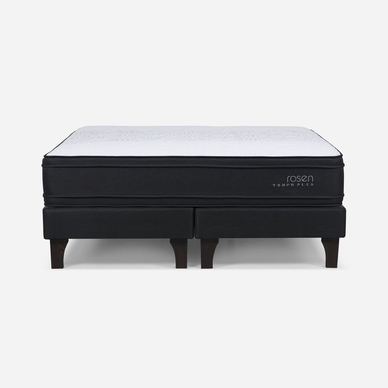 ROSEN - Cama Europea Tempo Plus 2 Plazas X 2.00Mt Base Dividida Rosen