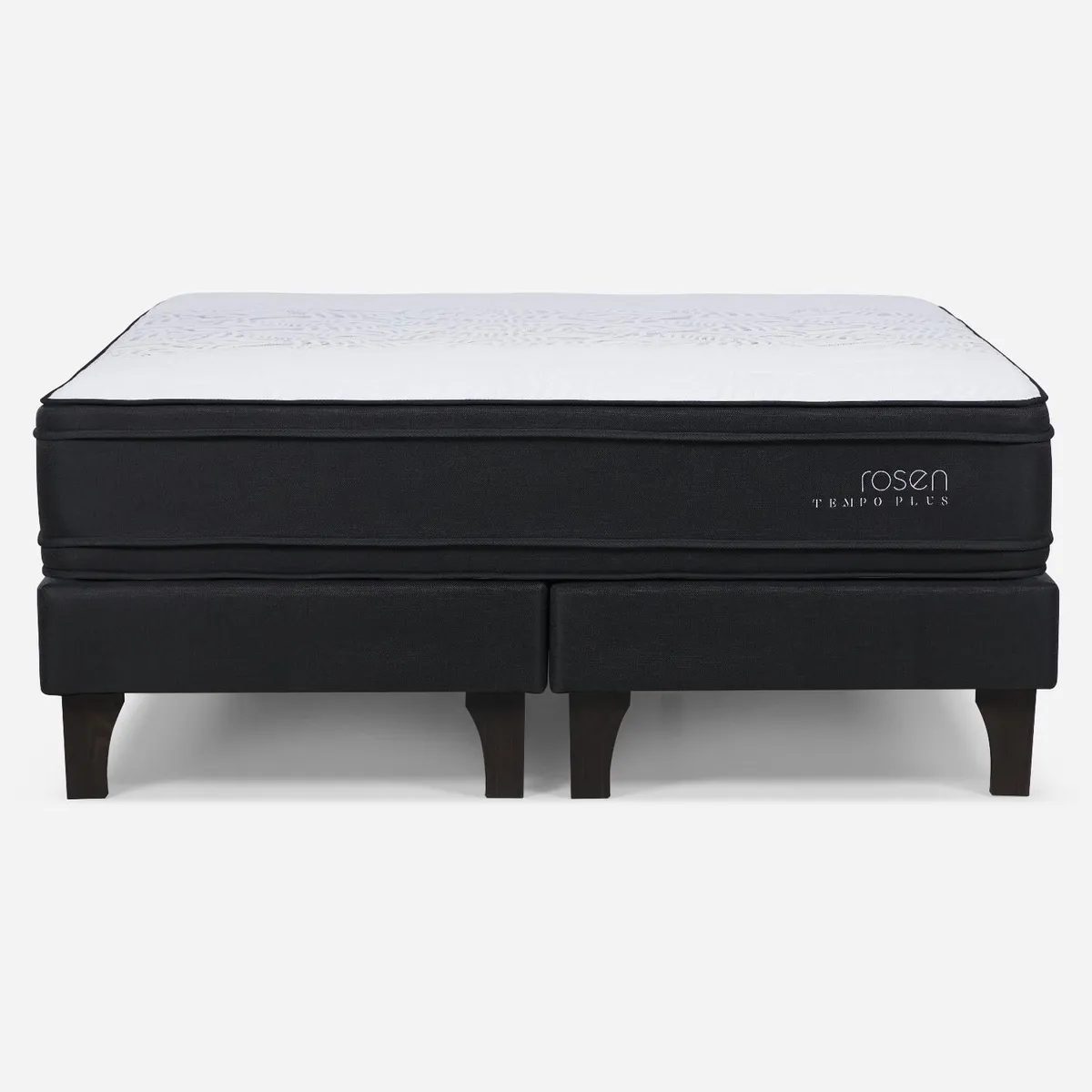 ROSEN - Cama Europea Tempo Plus 2 Plazas X 2.00Mt Base Dividida Rosen