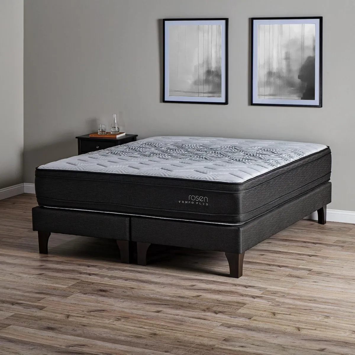 ROSEN - Cama Europea Tempo Plus King X 2.00Mt Base Dividida Rosen