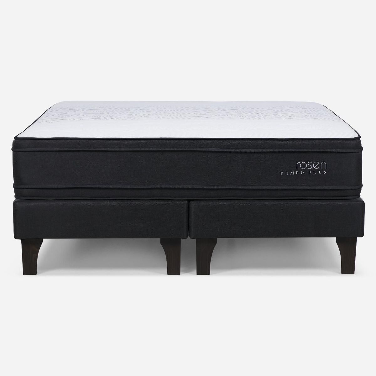 ROSEN - Box Spring Tempo Plus 2 Plazas X 2.00Mt Base Dividida Rosen