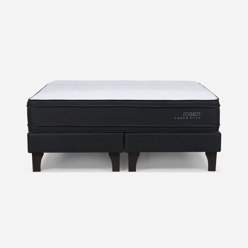 ROSEN - Box Spring Tempo Plus King X 2.00Mt Base Dividida Rosen