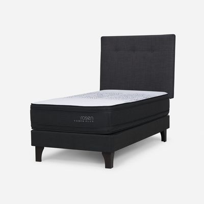 Imagen 2 del producto Cama Europea Tempo Plus 1.5 Plazas Respaldo New Bennet