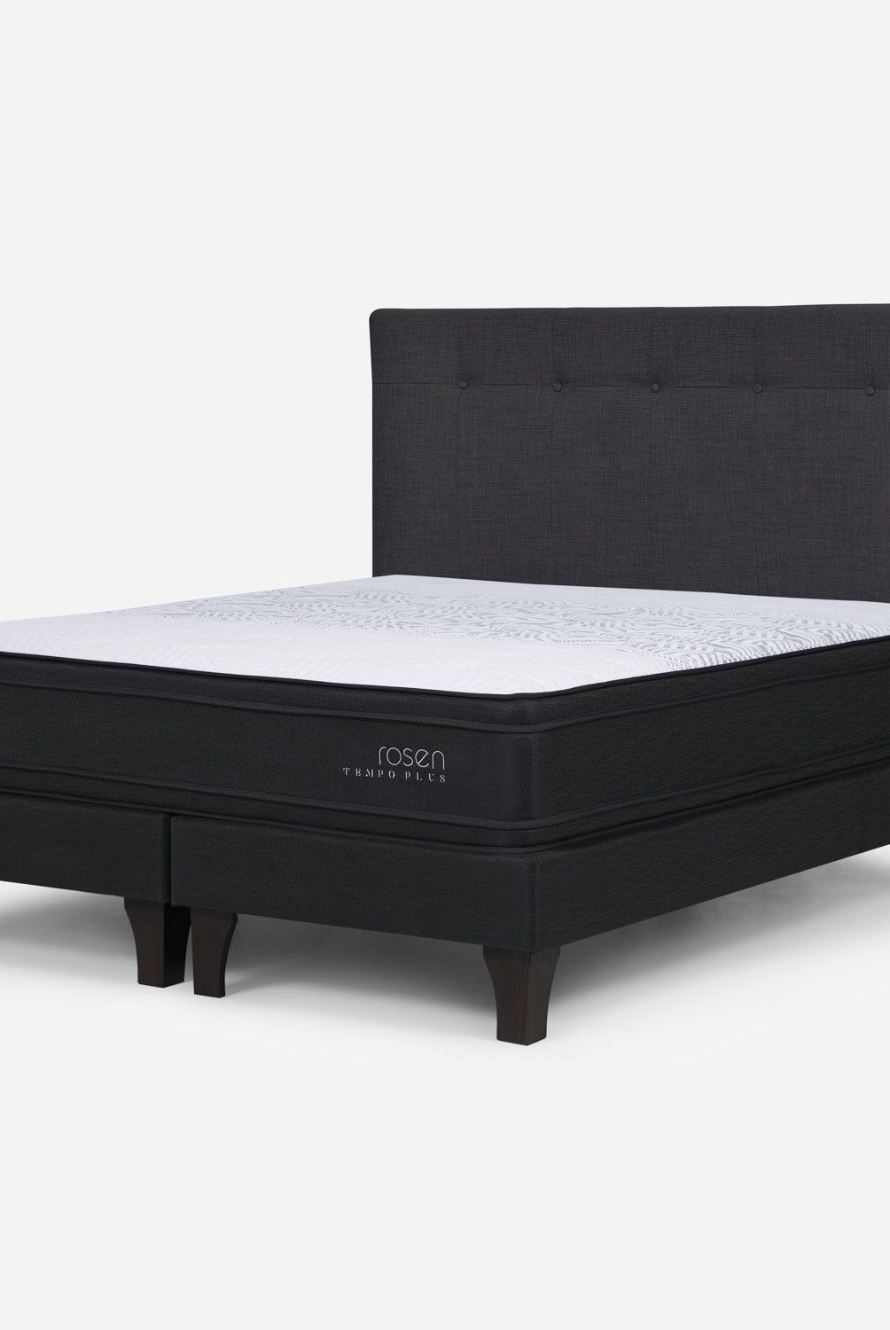 ROSEN - Cama Europea Tempo Plus King + Respaldo New Bennet Rosen