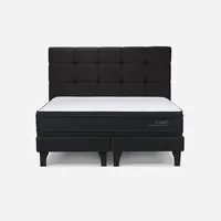 Cama Europea Tempo Plus Super King + Respaldo Issey Grafito