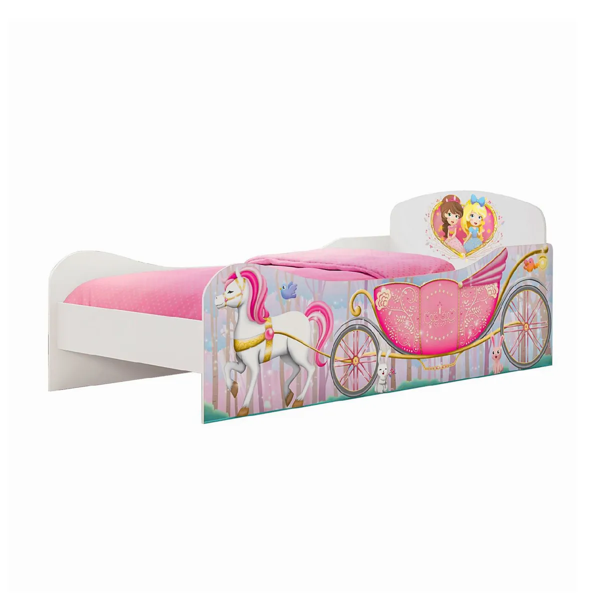 KIDSCOOL - Cama Carruage Sofía 1 Plaza Kidscool
