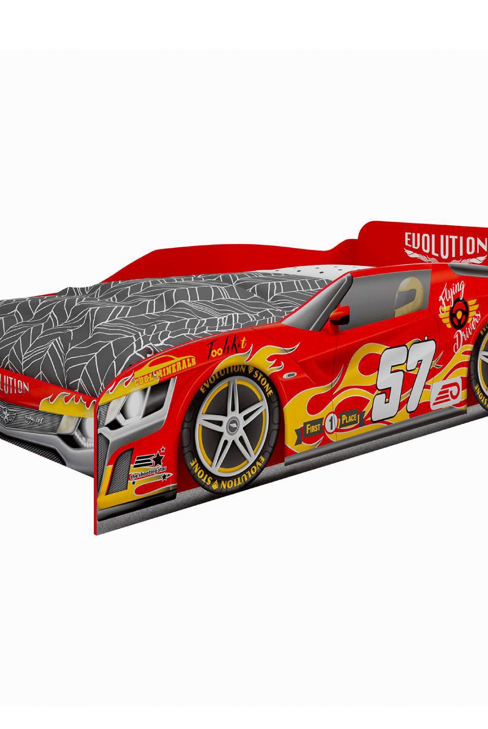 KIDSCOOL - Cama Evolution Car 1 Plaza Kidscool
