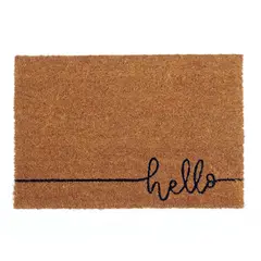 IDETEX - Limpiapiés Coco 40X60 Cm Hello