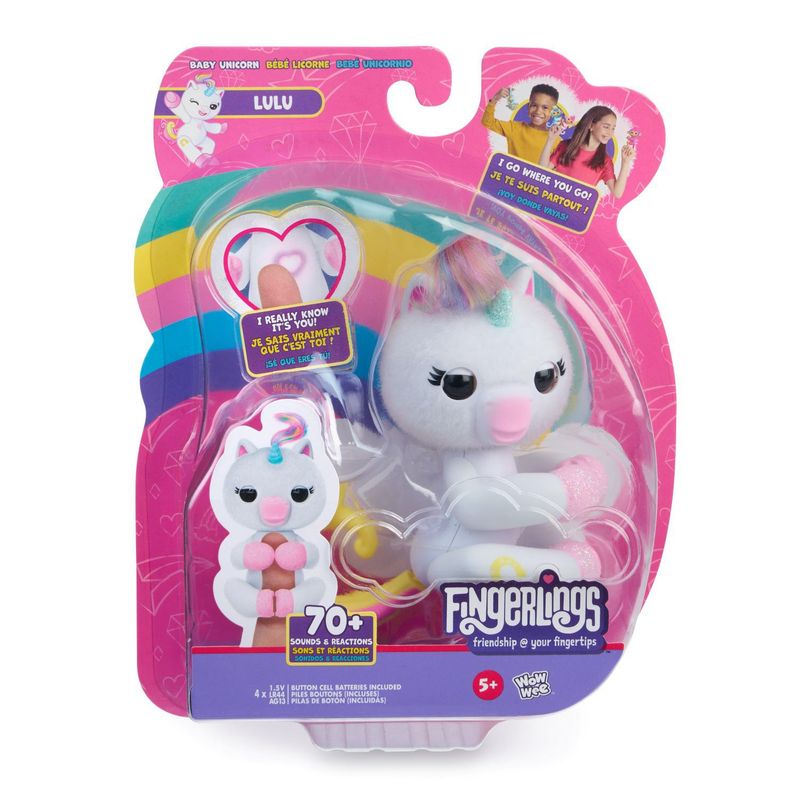 FINGERLINGS - Unicornio Interactivo 20 Gigi Fingerlings
