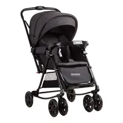 BEBESIT - Coche Balancin Negro Sx Melange