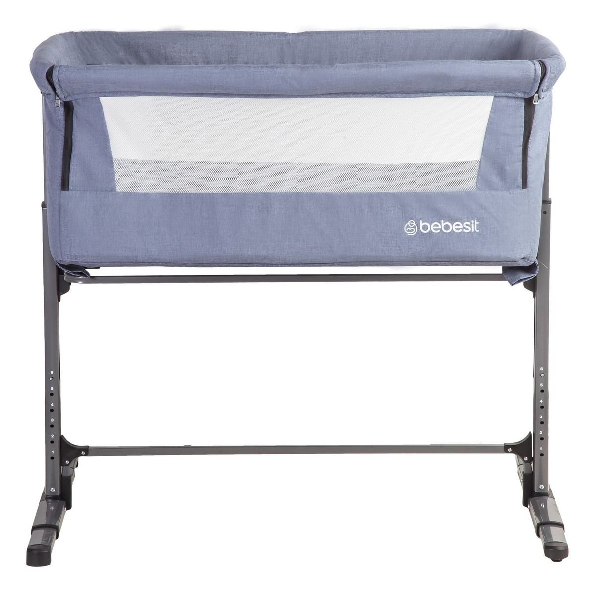 BEBESIT - Cuna Colecho con Mosquitero MySide LX Azul Bebesit