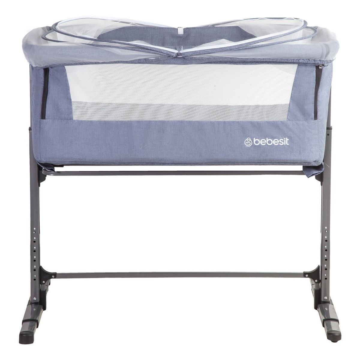 BEBESIT - Cuna Colecho con Mosquitero MySide LX Azul Bebesit